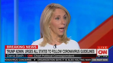 Dana Bash a political correspondent for CNN
